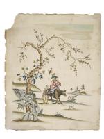 Chinese wallpaper c.1755 Copyright Museum of London