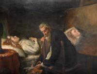 Tinterro Painting his Dead Daughter