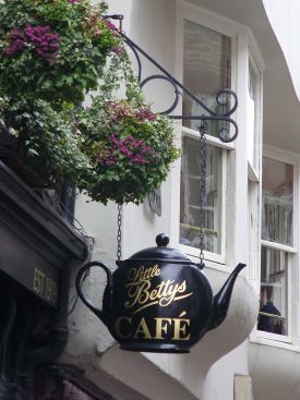 Figure 2: Sign of Little Bettys Café, York. Photograph by the author.