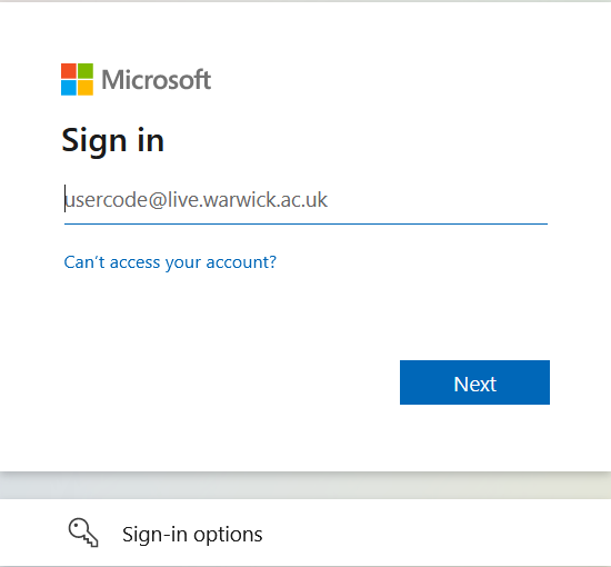 Microsoft Sign-in window (blank)-1