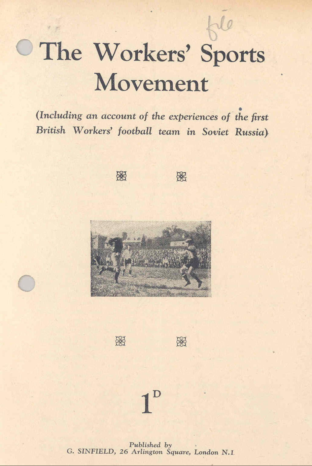 The Workers Sports Movement