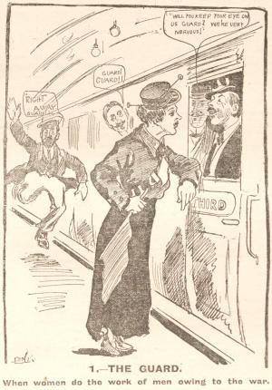 Railway Review cartoon