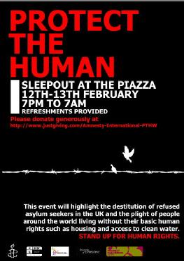 Piazza Sleepout