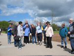 The guided Archaeology Tour on 7 May 2005
