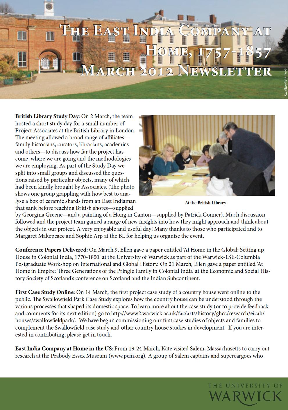 March newsletter 1