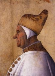 Gentile, Bellini, Portrait of Doge Giovanni Mocenigo c. 1478