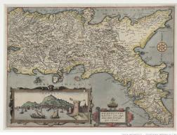 Pirro Ligorio map Naples BnF