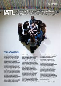 Cover of IATL newsletter Summer 2012
