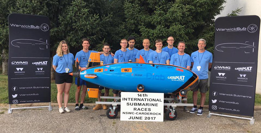 Warwick Submarine team 2017