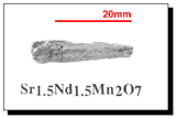 Nd1.5Sr1.5Mn2O7 single crystal