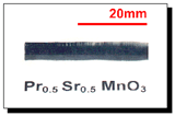 Pr0.5Sr0.5MnO3 single crystal