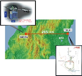 Map of the T2K experiment