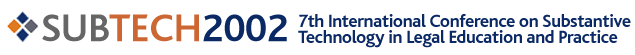 Subtech 2002 logo and link to conference page