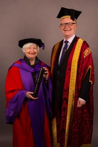 “Professor Sir Nigel Thrift, Vice-Chancellor and President of the UK’s University of Warwick, presents Janet L. Yellen (Chair of the US Federal Reserve System) with an Honorary Doctor of Laws (LLD) from the University of Warwick. The event took place on the evening of Thursday 19th November in Washington’s Newseum”